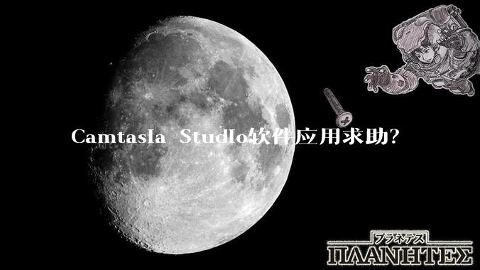 Camtasia Studio软件应用求助？